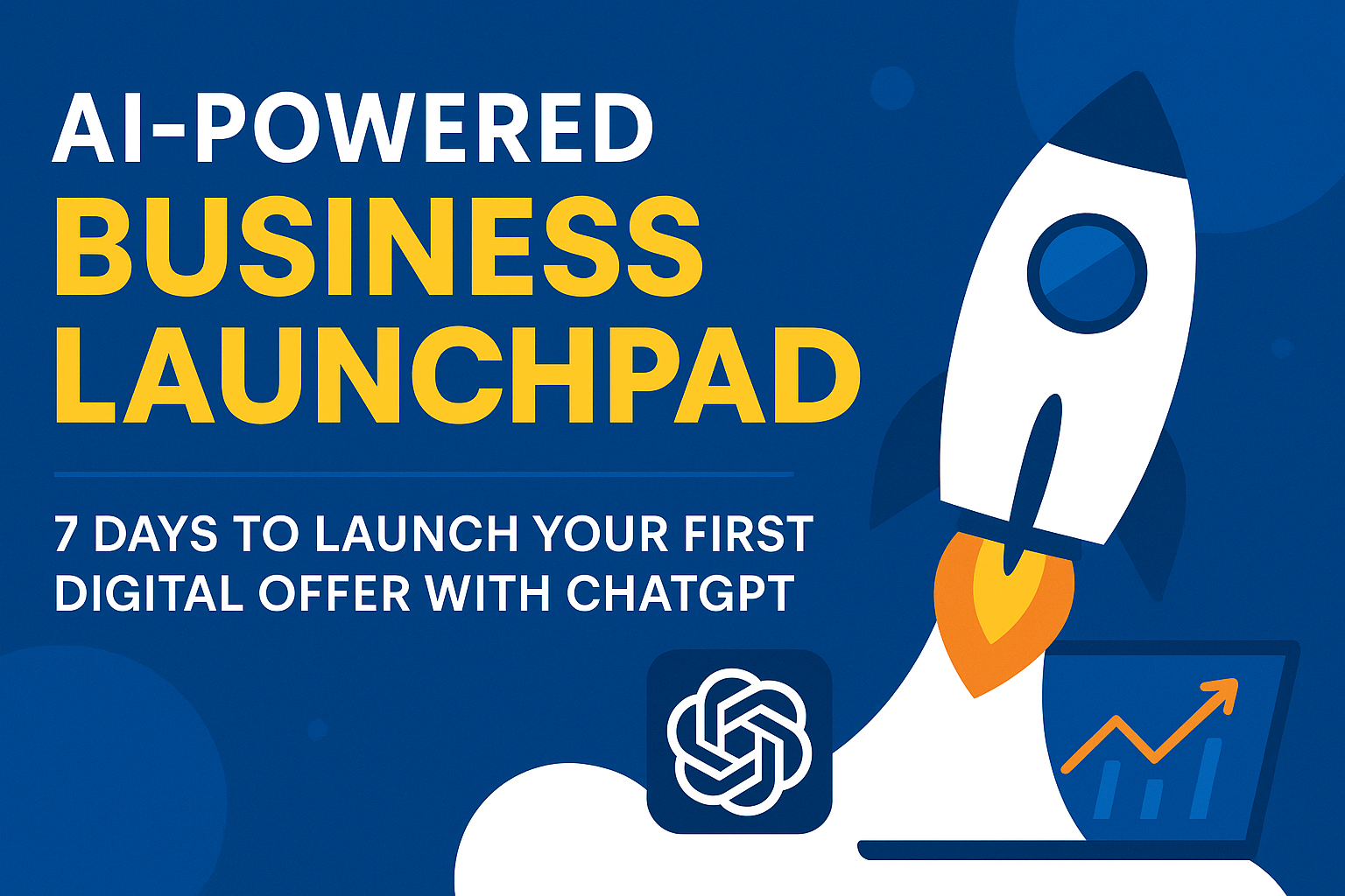 AI-Powered Business Launchpad: 7 Days to Launch Your First Digital Offer with ChatGPT