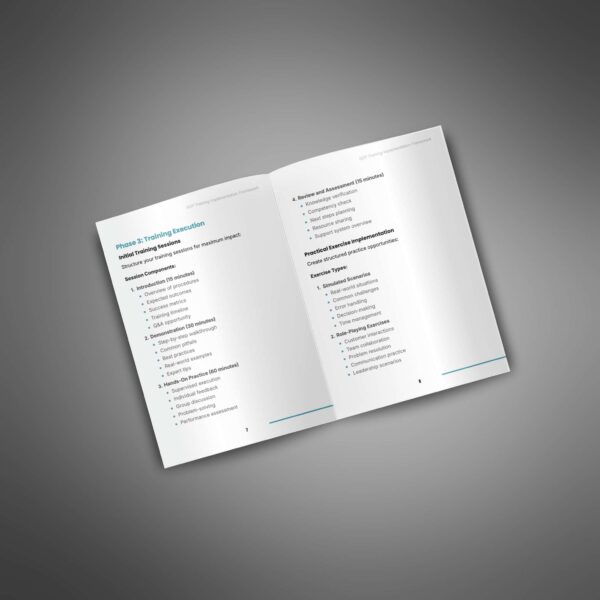 SOP Training Implementation Framework – Guide Book Download (PDF) - Image 3